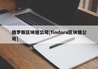 俄罗斯区块链公司[findora区块链公司]